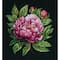 Luca-S Peter Brand Peony Counted Cross Stitch Kit with Display Hoop